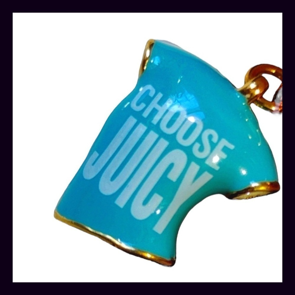 Juicy Couture With Bows T Shirt Charm